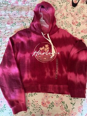 Hurley Magenta Tie-Dye Hoodie Jacket